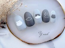 ワイネイル(Y.nail)/猫の日デザイン