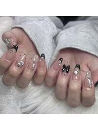 フレンチチップ長さだし