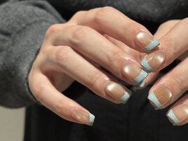 うるうるフレンチネイル