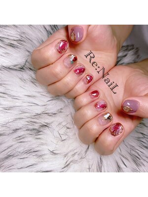 eyelash＆nailstudio BeautyA×Re:NaiL 