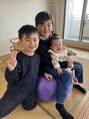 かくた療術院 一番上の孫が小3になりました!7ヶ月の愛結と一緒に♪