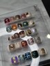 【オフ無料】フットネイル・選べる親指アート￥7590