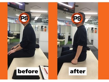 パーフェクトストレッチ 大阪船場店/ストレッチ腰痛/40代男性