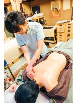 中村温灸院/オプション 背中のオイルケア
