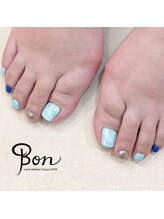 ネイルアトリエ ボン(nail atelier bon)/フットシェラックネイル