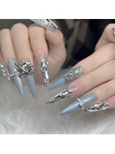 ハニ(Hani)/水色ネイル［持ち込み］