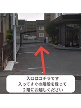 ビビネイル 松阪店(vivi.NAIL)/サロンの入口はこちらの奥です♪