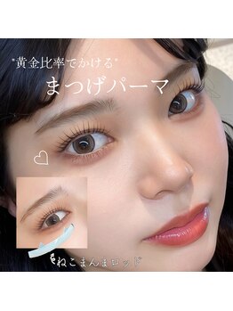 ロカミ(rocami)の写真/トレンドの韓国アイドル風もお任せください★束間仕上げのまつげパーマであざと可愛く♪
