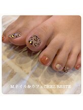 Mネイルアンドカフェ シェレステ/フットネイル♪