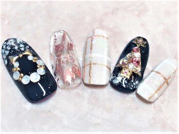 メゾフォルテ/Christmasネイル☆