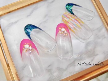 アンベリール 横浜店(Embellir)/(1369)ツイードネイル