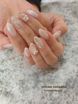 プライベート ネイルサロン マーマ(murmur)/クリスマスネイル