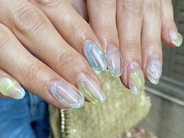 ぷっくぷく透明感ネイル★