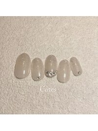 ラメグラデーションネイル