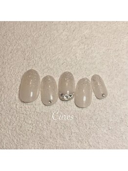 キュアーズ ネイル(CURES NAIL)/ラメグラデーションネイル