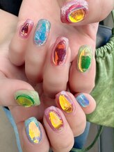 わがままキャット/うるうる氷ネイル