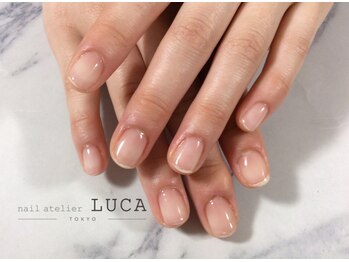 ネイルアトリエルカ(nail atelier LUCA)/S-77 シンプル美爪クリアネイル