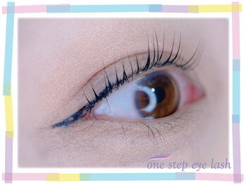 ワンステップ アイラッシュ(one step eyelash)/パリジェンヌ