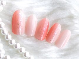 縦グラ×ダズリングネイル☆