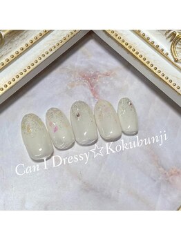 キャンアイドレッシー 国分寺店(Can I Dressy)/定額デザイン★¥7980