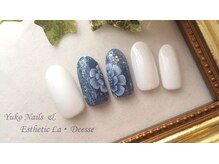 ユウコネイルズアンドエステティック ラ デェス(Yuko Nails & Esthetic La Deesse)/シルバーコース（定額制）¥6500