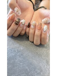 秋ネイル