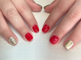 クリスマスネイル
