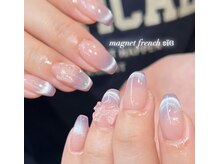 ネイルアンドアイラッシュスタジオ シュシュ(chouchou)/マグフレンチ　人気春夏秋冬
