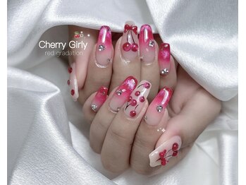 アロワ(Arowa)/さくらんぼネイル