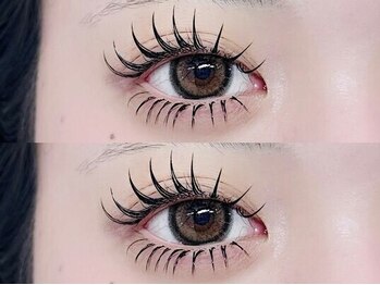 ウォルトウキョウ 池袋(WOL TOKYO)の写真/《最新LED＆Lカール導入》ワンホンデザインマツエク★束感ダブルフラットラッシュ★お気に入りeyeが叶う♪