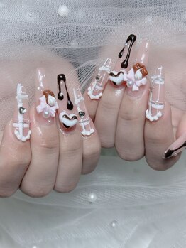 チップアートやりパーツつけ放題