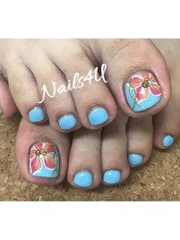 フラワーネイル
