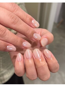 ハラジュクネイルズ(harajukunails)/ミラーワンカラーコース