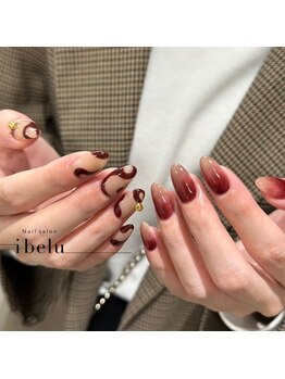 イベル 京橋店(ibelu)/ボルドーネイル