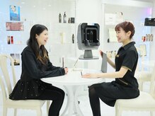 イーヴィックサカエ(E-vik Sakae)の雰囲気（Ai×プロの目による肌診断が可能！あなたの肌タイプお伝えします）