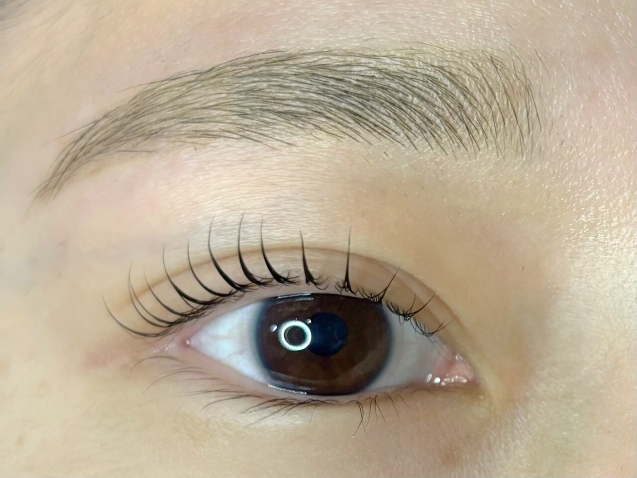 【まつパ＋眉毛】1番人気！まつげパーマ＋眉毛WAX \11550→￥9350