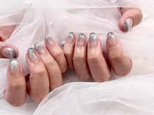 マイマイネイル(maimai nails.)/【061】マグネットフレンチ*