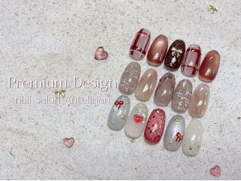 ネイルサロンアンテリジャン 大宮(Antellijan)の写真/可愛いをぎゅっと詰め込んだ、思わず一目惚れするデザイン♪【定額プレミアムコース¥8480】