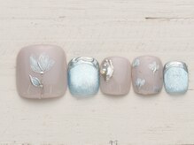 ネイルミックス 沖縄おもろまち店(Nail Mix)/マグ×フラワー 5990円