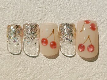 ネイルビート(NAIL BEAT)/さくらんぼネイル　マグネット