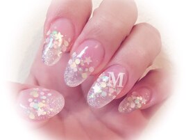 ラメグラデ＆MIXホログラム☆