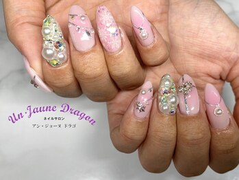 アン ジョーヌドラゴ/【ロングネイル】ピンクネイル