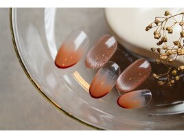 定額×定額ちぐはぐネイル
