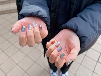 ユユネイル(yuyu nail)/ニュアンスデザイン【10本】