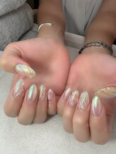 リレア(ReLea)/キラキラの氷のようなネイル