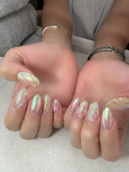 リレア(ReLea)/キラキラの氷のようなネイル