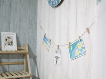 シュシュ(salon Chouchou)の雰囲気（南国をイメージした癒し空間）