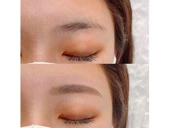 マイロ 原宿(Myro)/アイブロウ・ナチュラル平行眉