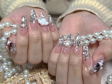 モアネイル 新宿/キラキラ/持ち込み/新宿