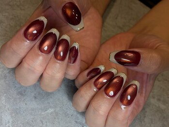 フレンチネイル/ちゅるん